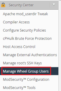 Manage Wheel Group Users