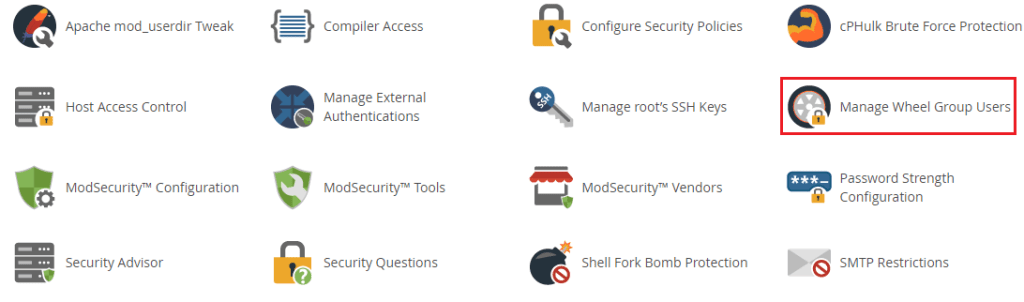 Manage Wheel Group Users