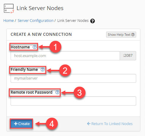 Link Server Nodes i