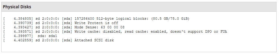 Server Information