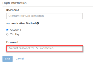 Manage MySQL® Profile