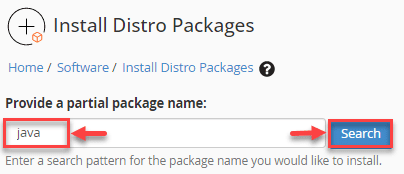 Install Distro Packages