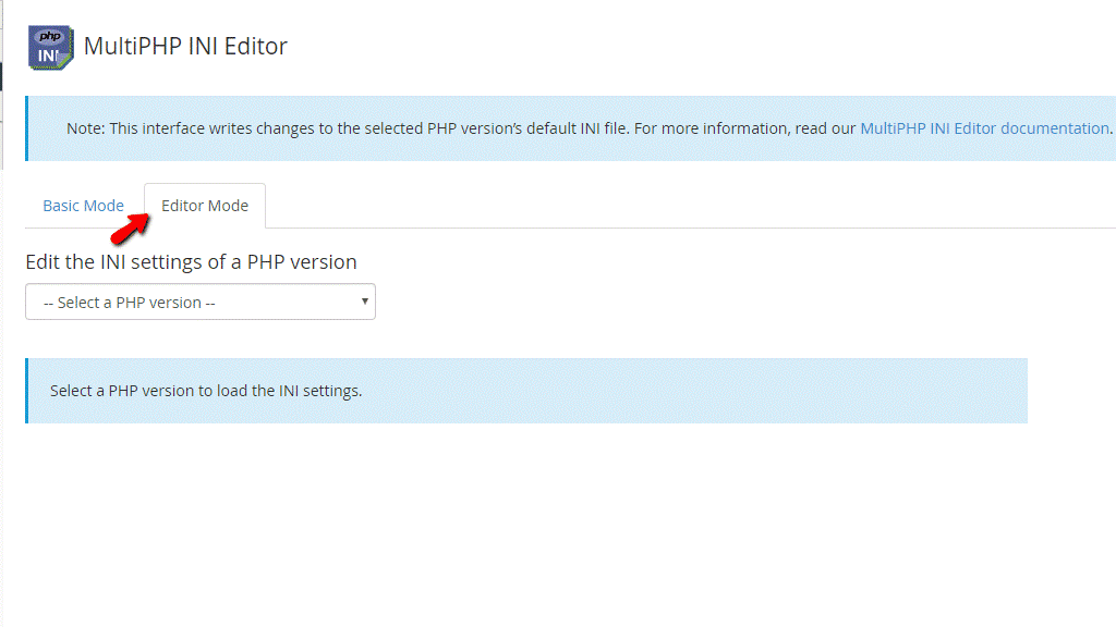 MultiPHP INI Editor