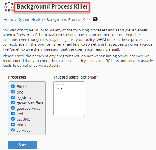 Background Process Killer 