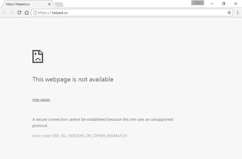 err_ssl_version_or_cipher_mismatch